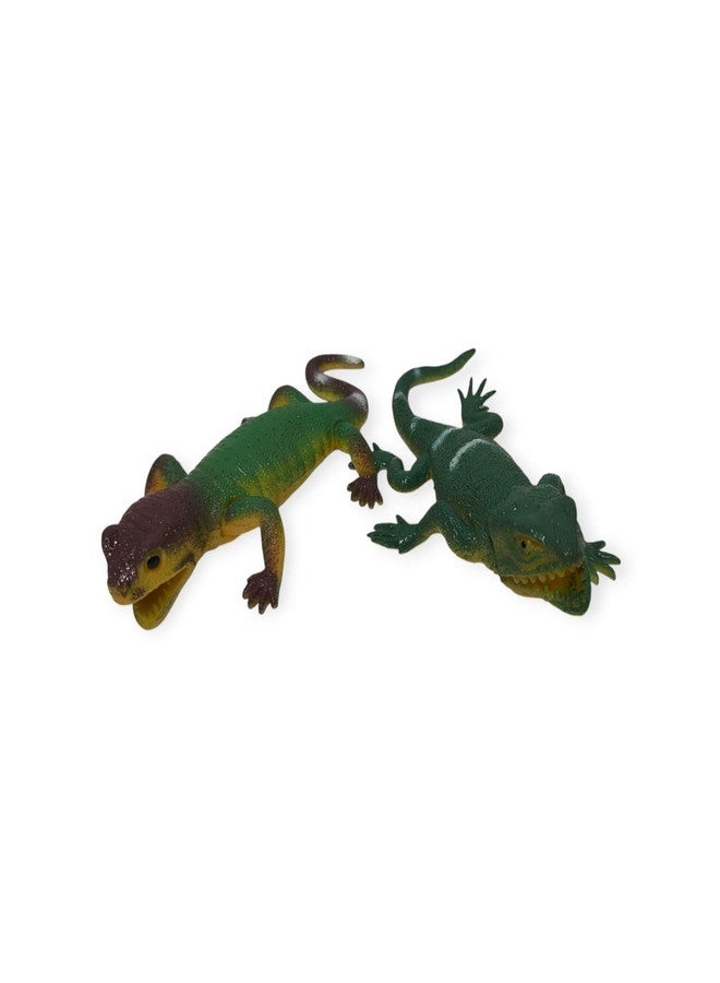 DIMAZO Small Kids Sea & Wild Animal Toys Sets for Fun, Educational, Spark Imagination and Learning (Multi Choice Sets) (Big Lizards) 6pcs - Image 5